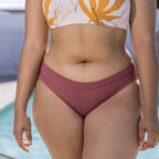 Sun City Bikini Bottoms - Marsala - XL & XXL ONLY - FINAL SALE