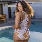 Sun City Bikini Bottoms - Sunbleached Palms - FINAL SALE