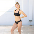 Tucson Bikini Bottoms - Black - L ONLY - FINAL SALE