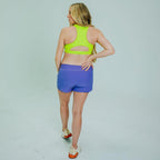 Under Panel Maternity Shorts - Iris - FINAL SALE