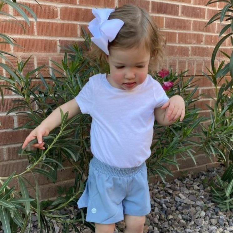 Youth Camp Shorts - Steel Blue - FINAL SALE