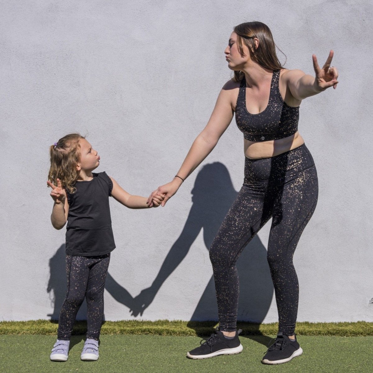 Youth Shakti Lux Pants - Black Nova - 3T ONLY - FINAL SALE